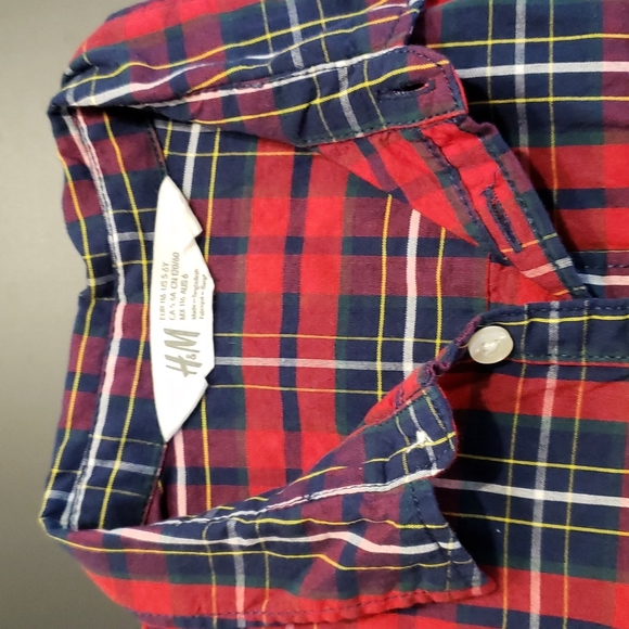 Adorable boys holiday outfit jeans and shirt - Picture 7 of 8